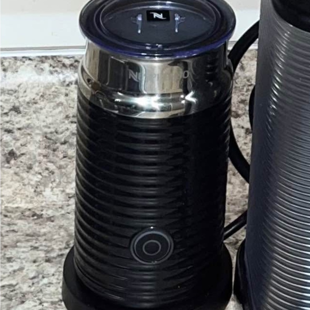 Nespresso Black and Silver Milk Frother